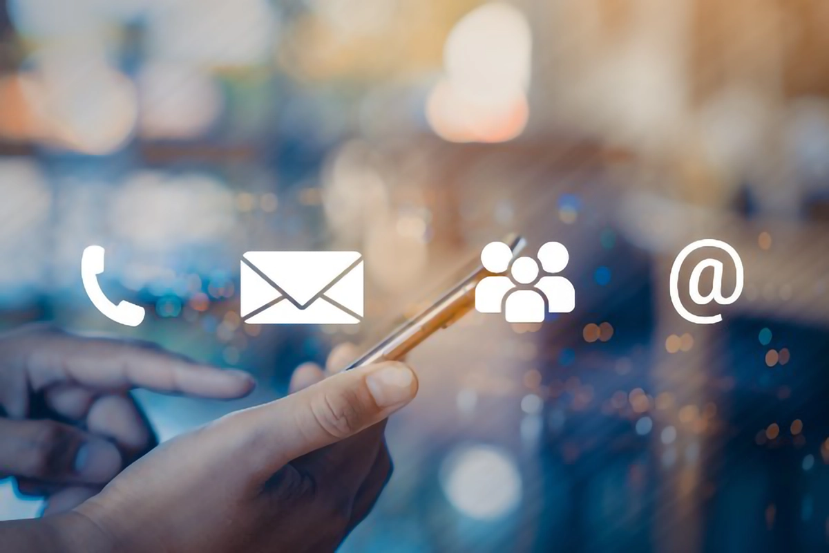 a person using a smartphone